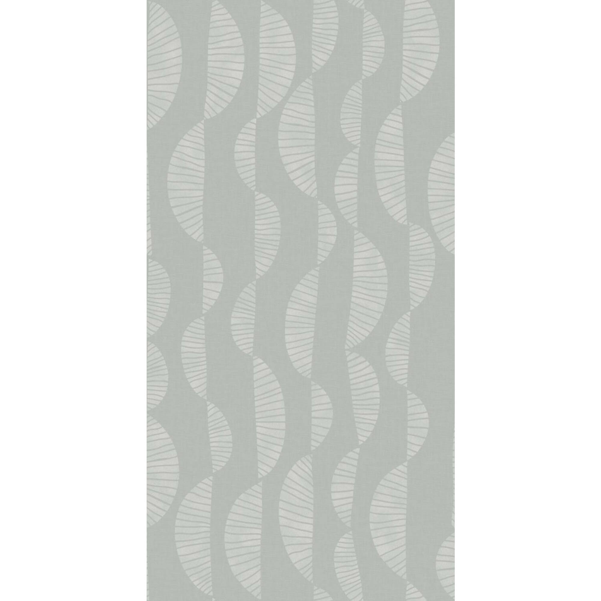 RoomMates Gray Seychelles Wave Peel & Stick Wallpaper